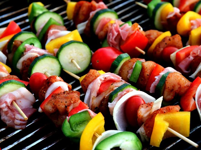 Mixed vegetable grill