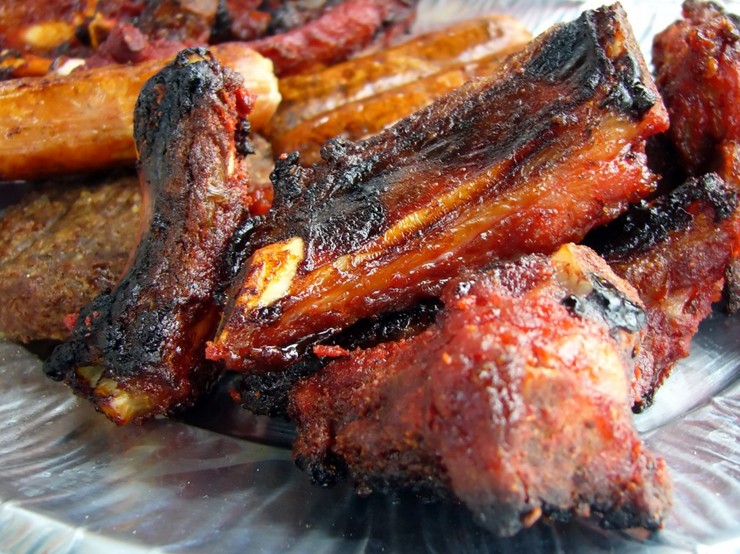 Pork spare ribs