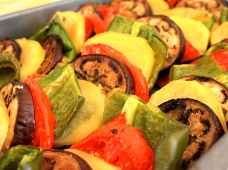 Roasted vegetables