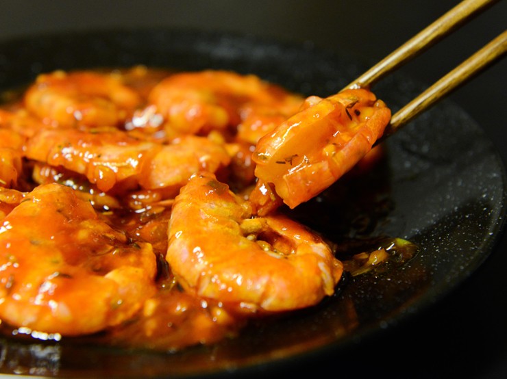 Spicy cajun shrimp