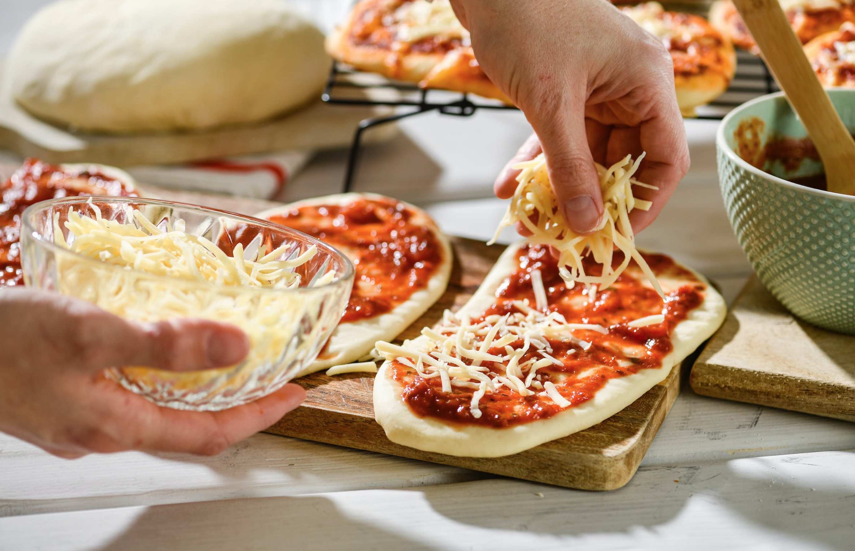 Pull Apart Pizza Roll