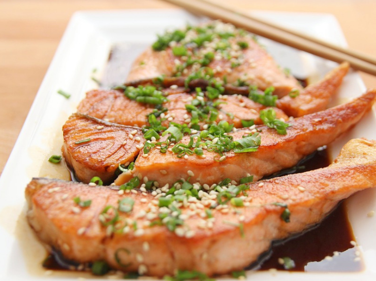 Sweet and Spicy Salmon