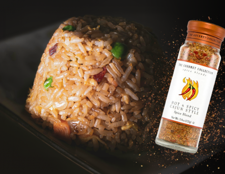 Fiery Cajun Rice Pilaf with Fall Vegetables