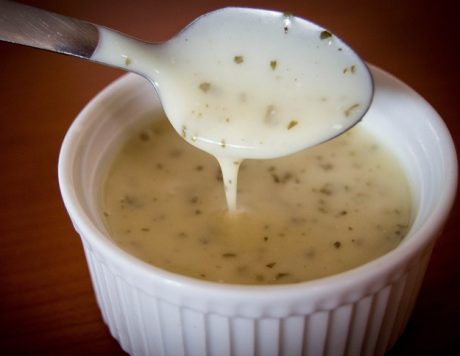 Parmesan peppercorn dressing