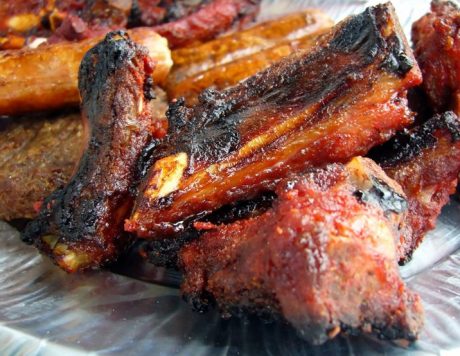 Pork spare ribs