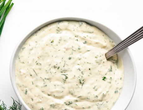 Creamy herb sauce