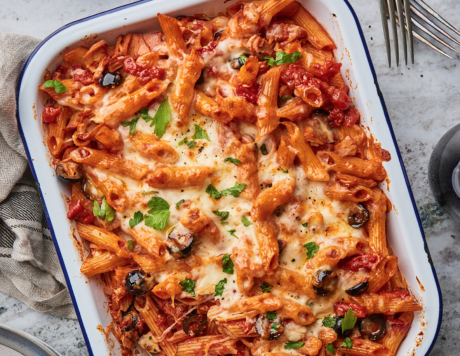 Tuna & herb pasta bake