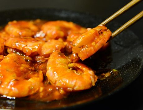 Spicy cajun shrimp