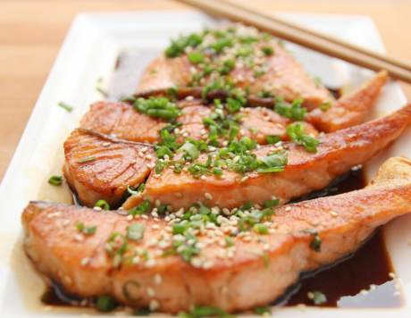 Sweet and Spicy Salmon