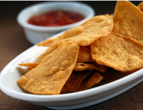 Sweet and Spicy Tortilla Chips