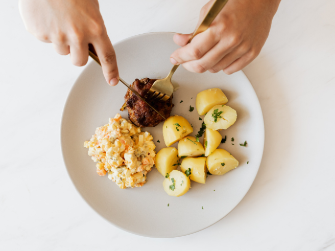 ZESTY COTIJA POTATO SALAD